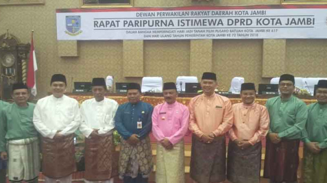 HUT Tanah Pilih Dihadiri Dua Paslon Walikota