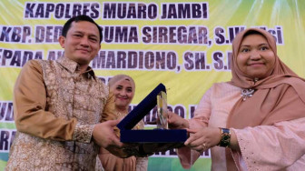 Bupati Muaro Jambi Saksikan Serah Terima Jabatan Kapolres