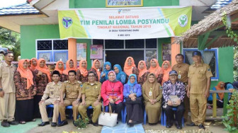 Ketua PKK Batanghari Dampingi Tim Penilai Posyandu Tingkat Nasional