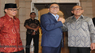 Zulhas - Ical Sepakat Tahun Politik Berjalan Damai