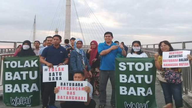 Walhi Jambi Tolak Tambang Batubara