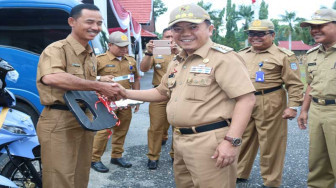 Bupati Pimpin Apel Kedisiplinan Perdana