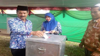 Nalim Menang Telak Di TPS Tempat Dirinya Memilih