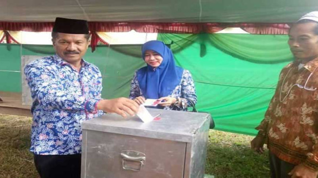 Nalim Menang Telak Di TPS Tempat Dirinya Memilih