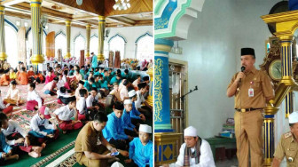Pjs Bupati Merangin Buka Pesantren Kilat Pelajar