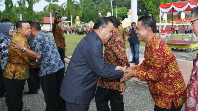 H Husairi Akhiri Masa Jabatan Sebagai Pjs Bupati Merangin