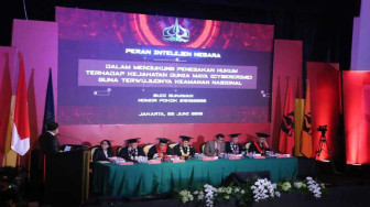 Acara Promosi Gelar Doktor BG Dipuji Mantan Kabareskrim