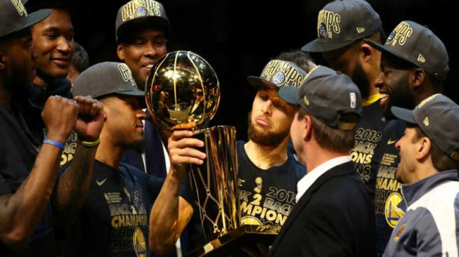 Kalahkan Cavs 4-0, Warriors Juara NBA 2018
