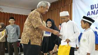 Radio Pramuka Gelar Pesantren Kilat dan Santunan Anak Yatim