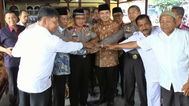 Kapolda Sambangi Kediaman Kedua Kandidat Calon Wali Kota