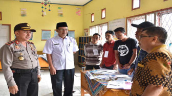 Sekda Tinjau Pemungutan Suara Pilbup Kerinci