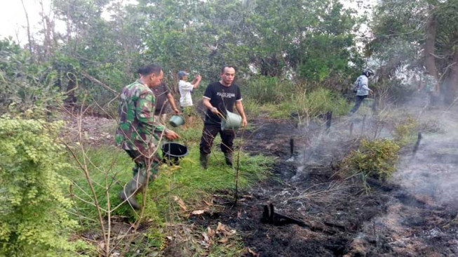 Satu Hektar Lahan APL di Kecamatan Betara Dilalap Sijago Merah