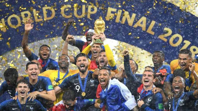 Prancis Juara Dunia 2018