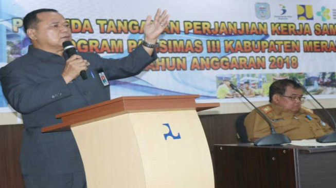 Sekda Buka Acara PKS Program Pamsimas III