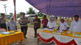 Wakapolda Jambi Tinjau Beberapa TPS Di Kota Bangko