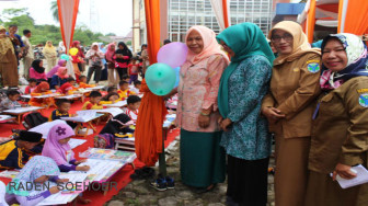 Peringatan HAN, Puluhan Anak Unjuk Kebolehan Lomba Mewarni