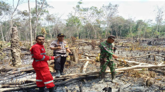 Polsek Tabir Dan Koramil Temukan Dua Titik Api