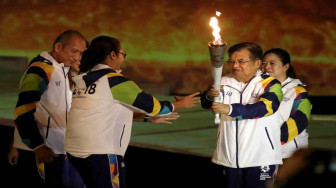 Perjalanan Kirab Obor Asian Games Sepanjang 18.000 KM