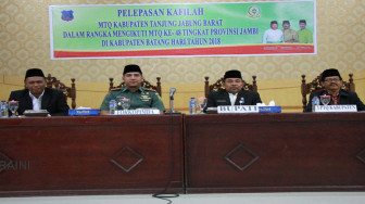 MTQ Tingkat Provinsi, Tanjab Barat Kirim 65 peserta