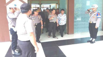 Fachrori Hadiri Upacara Peresmian Peningkatan Tipe Polda Jambi