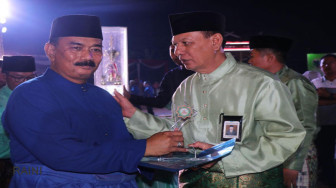 Kafilah MTQ Tanjab Barat Juara Terbaik Empat