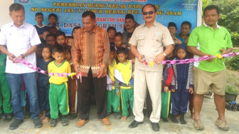 Peduli Pendidikan, PT.DAS Bantu Ruang Kelas Baru