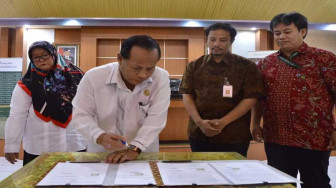 Asisten II Buka Acara Sosialiasi Program Pelita Pendidikan