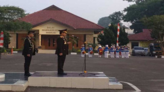 Kapolda Jambi Pimpin Upacara HUT Ke 73 RI