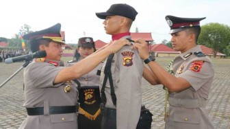 Kapolda Pimpin Upacara Diktuk Bintara
