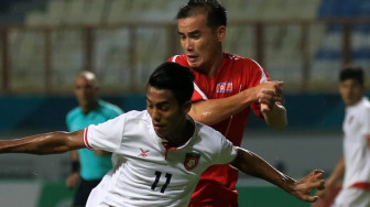 Myanmar Tahan Imbang Korut