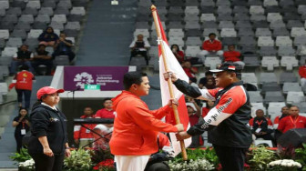 Pengukuhan Kontingen Indonesia, Atlet Diminta Jaga Kondisi Fisik