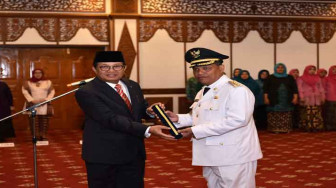 Fachrori Lantik Apani Saharudin Jadi Penjabat Bupati Merangin