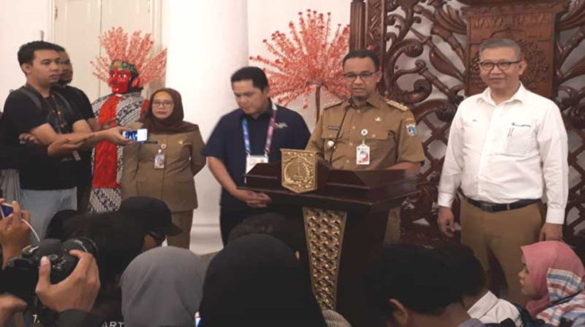 Gubernur DKI Gratiskan 5000 Peliput Asian Games Naik Transjakarta