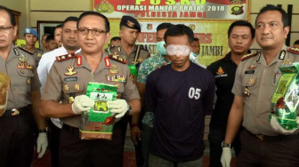 Untung Bandar Sabu 3,8 Kilogram Diringkus Polisi