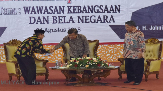 Wapres JK : Profesional Dalam Bekerja Sebagai Bagian dari Bela Negara