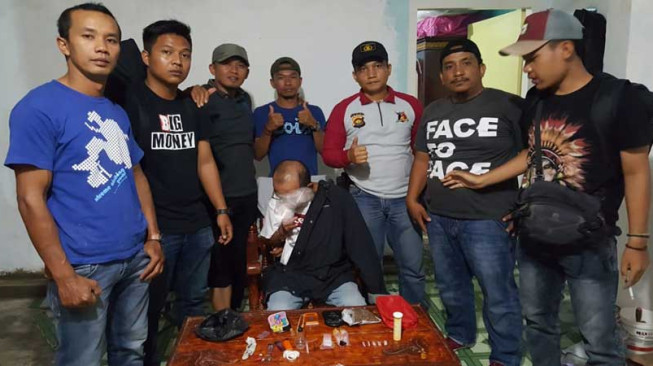Polres Kerinci Ringkus Pengedar Sabu dan Ganja