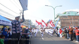 Fachrori Apresiasi Semangat Masyarakat Ikuti Pawai Pembangunan