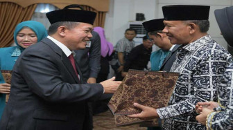 Pemkab Merangin Gelar Sertijab dan Pisah Sambut