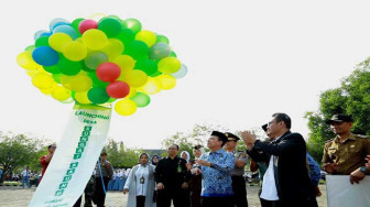 Bupati Lepas Balon Tanda Peringatan Haornas