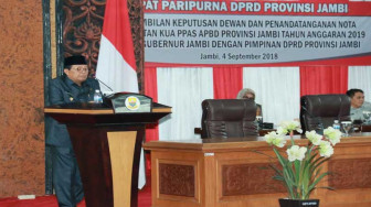 Pemprov – DPRD Tandatangani KUA PPAS 2019