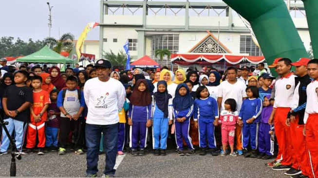 Sekda Batanghari Buka Jalan Santai Peringatan HAORNAS