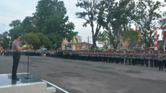 Kapolda Pimpin Upacara HUT Polwan Ke 70