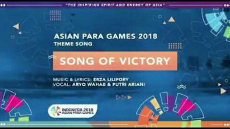 Song of Victory Asian Para Games 2018 Diluncurkan