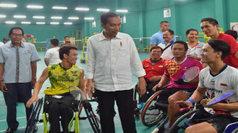 Presiden Tinjau Pelatnas Asian Para Games di Sukoharjo