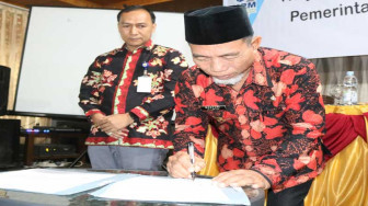 Wabup H Mashuri Buka Acara Kerjasama Strategis