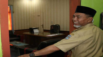 Hari Pertama Masuk Kerja, Wabup H Mashuri Lakukan Sidak