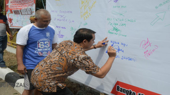 Ratusan Warga Gelar Deklarasi Dukung Pemilu Damai