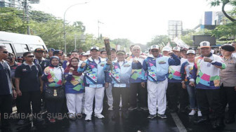 Pawai Obor Api APG, Catat Rekor Terbesar Libatkan Masyarakat
