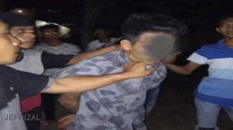 Gelapkan HP Seorang Pelajar, AL Babak Belur Dihakimi Massa