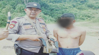 Bawa Senjata Api Rakitan, Oknum Pemuda Diamankan